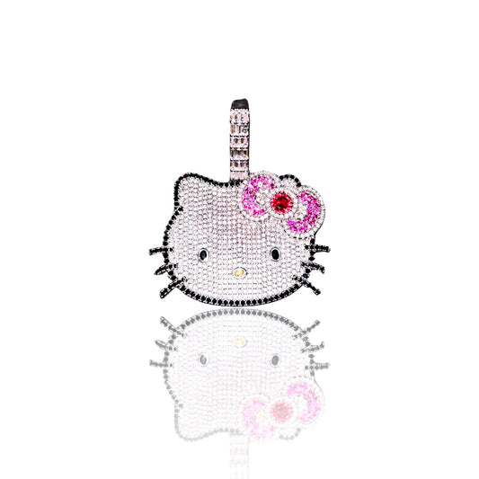 Icy Hello Kitty Pendant