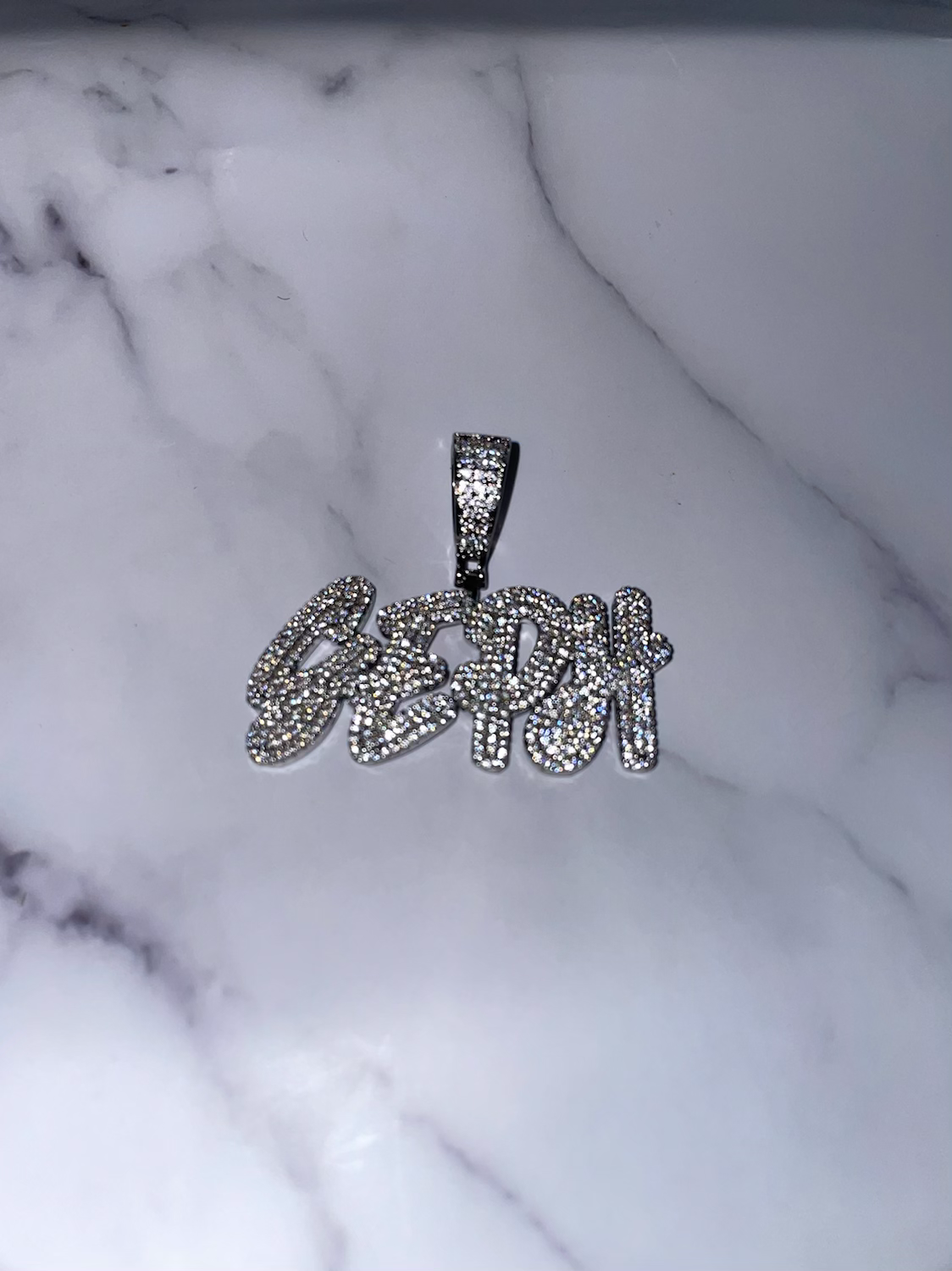 “ So Icy” Nameplate Necklace